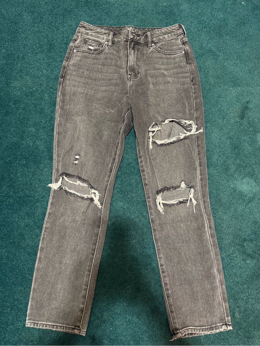 PacSun Dark Gray Mom Jeans